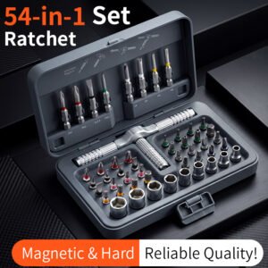 TLEDE L1010-D 54-in-1 Ratchet Screwdriver Set