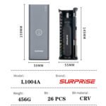 TLEDE L1004-A Multi-Bit Ratchet Screwdriver